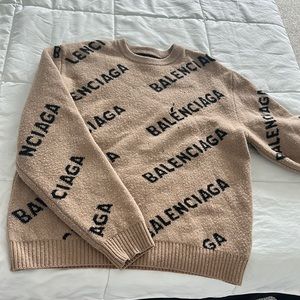 Balenciaga knit crew neck